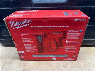 Milwaukee 2540-20 M12 23GA Pin Nailer (Tool Only)